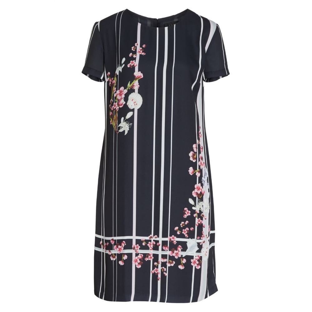 NWT Forest Lily Floral Shift Dress